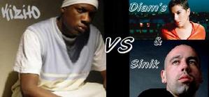kizito contre diam's & Sinik